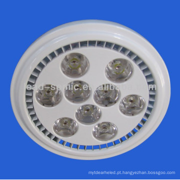 Cob ar111 levou para baixo lâmpada qr111 led GU5.3 / Gu10 base